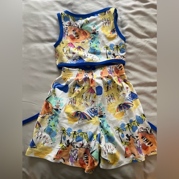 Frankies Bikinis Athena Top and Fifi Shorts in Santorini - Picture 10 of 12